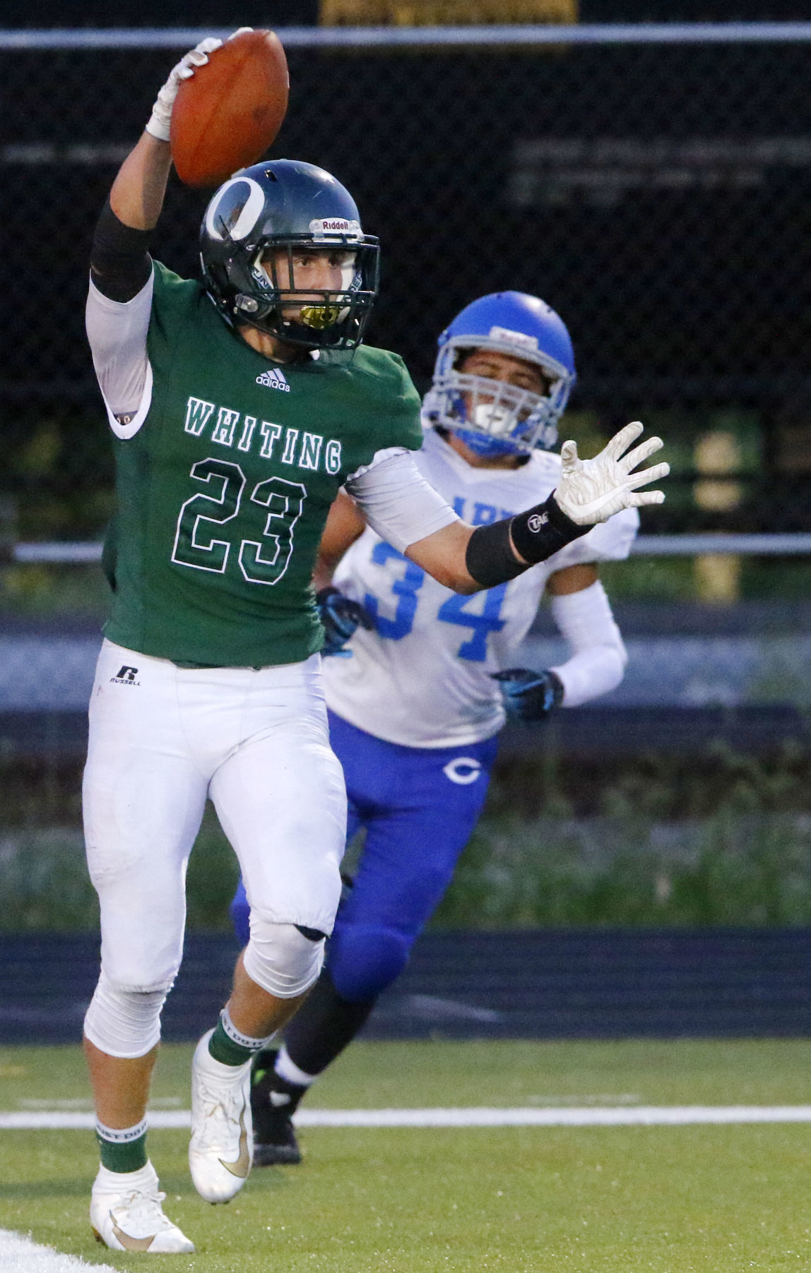 Clark at Whiting football